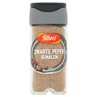 PLUS Silvo Peper zwart gemalen aanbieding