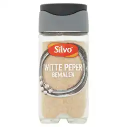 PLUS Silvo Peper wit gemalen aanbieding