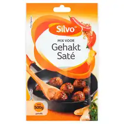 PLUS Silvo Kruidenmix gehakt saté aanbieding