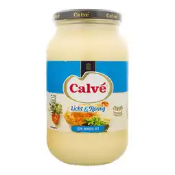 PLUS Calvé Mayonaise pot Licht & Romig aanbieding