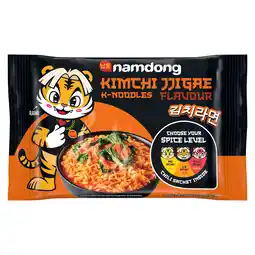 PLUS Namdong instant noedel kimchi aanbieding