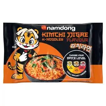 PLUS Namdong instant noedel kimchi aanbieding