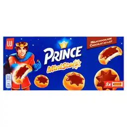 PLUS Lu Prince MiniStars Koekjes Melkchocolade aanbieding