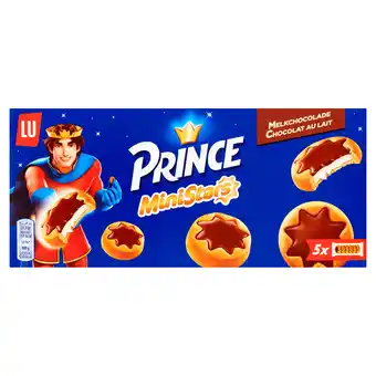 PLUS Lu Prince MiniStars Koekjes Melkchocolade aanbieding