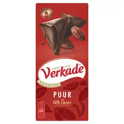 PLUS Verkade Puur chocoladereep aanbieding