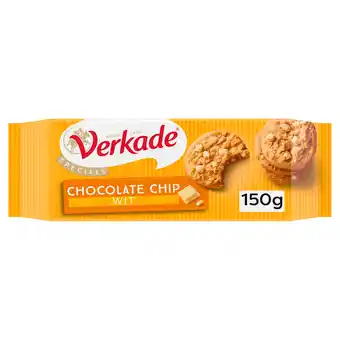 PLUS Verkade Chocolade chip wit aanbieding