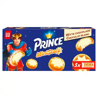 PLUS Lu Prince MiniStars koekjes witte chocola aanbieding
