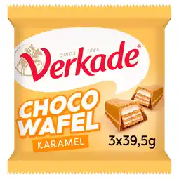 PLUS Verkade Chocowafel karamel 3-pack aanbieding