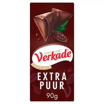 PLUS Verkade Extra puur chocoladereep aanbieding