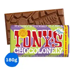 PLUS Tony's Chocolonely Melk Pecan crunch karamel aanbieding