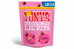 PLUS Tony's Chocolonely Lil'bits melk marshmallow biscuit aanbieding