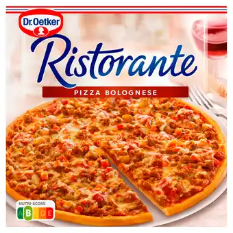 PLUS Dr. Oetker Ristorante pizza Bolognese aanbieding