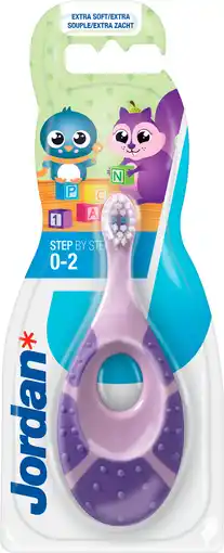 PLUS Jordan Tandenborstel Baby 0-2 jr aanbieding