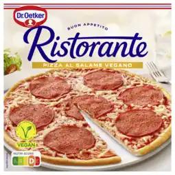 PLUS Dr. Oetker Ristorante pizza al salami vegan aanbieding