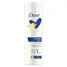 PLUS Dove Body love Essential bodylotion aanbieding