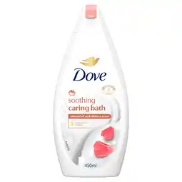 PLUS Dove Soothing Caring Bath aanbieding