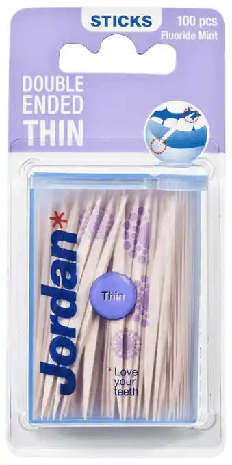 PLUS Jordan Tandenstoker double ended thin aanbieding