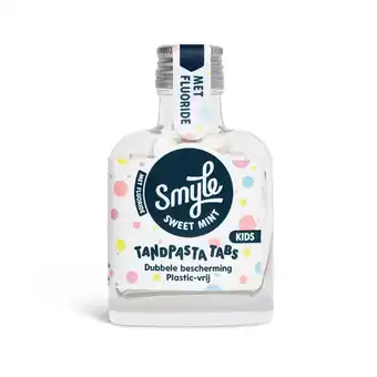 PLUS Smyle Kids Tandpasta Tabs Buttermint aanbieding