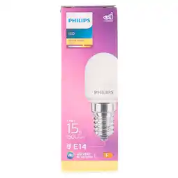 PLUS Philips LED buislamp 15W E14 aanbieding