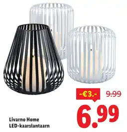 Lidl Livarno Home LED-kaarslantaarn aanbieding
