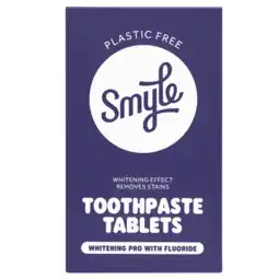 PLUS Smyle Whitening pro tandpasta tabs navul aanbieding