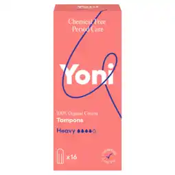 PLUS Yoni Tampons heavy van biokatoen aanbieding