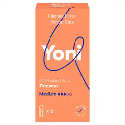 PLUS Yoni Tampons Medium van biokatoen aanbieding
