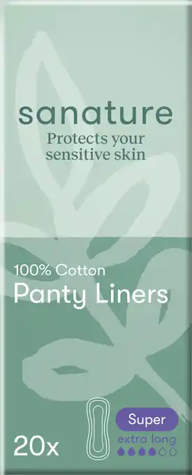 PLUS Sanature 100% cotton inlegkruisjes super aanbieding