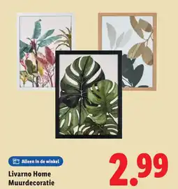 Lidl Livarno Home Muurdecoratie aanbieding