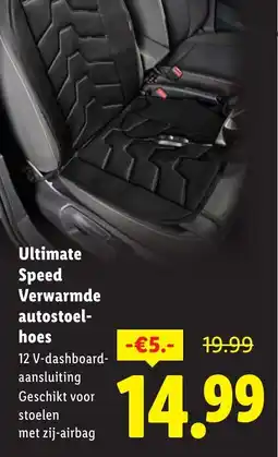 Lidl Ultimate Speed Verwarmde autostoelhoes aanbieding