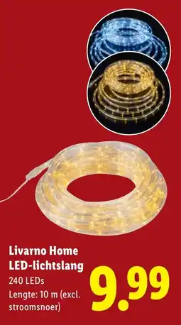 Lidl Livarno Home LED-lichtslang aanbieding