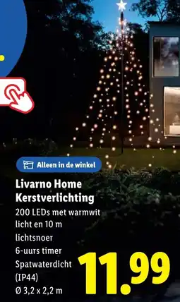 Lidl Livarno Home Kerstverlichting aanbieding