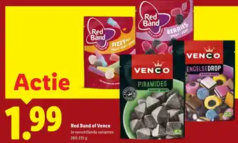 Lidl Red Band of Venco aanbieding