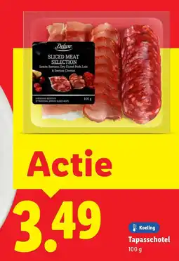 Lidl Tapasschotel aanbieding