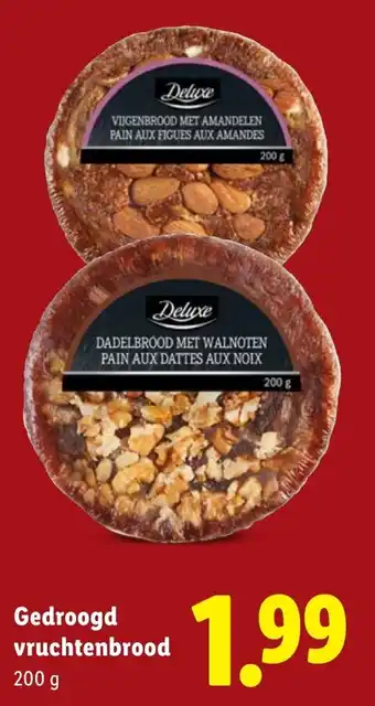 Lidl Gedroogd vruchtenbrood aanbieding