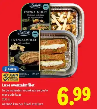 Lidl Luxe ovenzalmfilet aanbieding