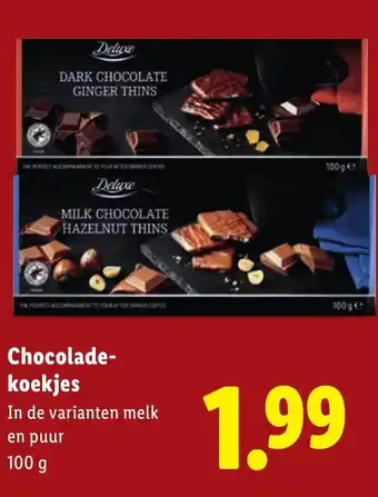 Lidl Chocoladekoekjes aanbieding