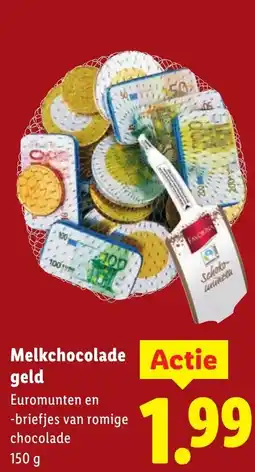 Lidl Melkchocolade geld aanbieding