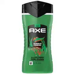 Kruidvat Axe Jungle Fresh Extra Fresh 3-in-1 Douchegel aanbieding