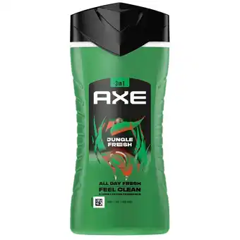 Kruidvat Axe Jungle Fresh Extra Fresh 3-in-1 Douchegel aanbieding