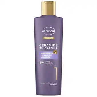 Kruidvat Andrélon Pro-Care Ceramide Thick & Full Shampoo aanbieding