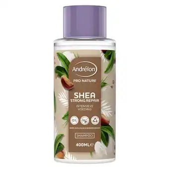 Kruidvat Andrélon Pro Nature Shea Strong Repair Shampoo aanbieding