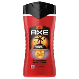 Kruidvat Axe Sunset Fresh 3-in-1 Douchegel aanbieding