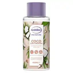 Kruidvat Andrélon Pro Nature Coco Curl Creation Conditioner aanbieding