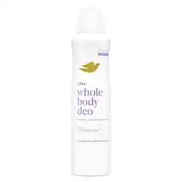 Kruidvat Dove Whole Body Lavender & Camomile Deodorant Spray aanbieding