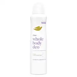 Kruidvat Dove Whole Body Lavender & Camomile Deodorant Spray aanbieding