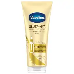 Kruidvat Vaseline Gluta-Hya Flawless Tone Semi Burst Lotion aanbieding