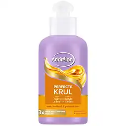 Kruidvat Andrélon Perfecte Krul Voedende Leave-in Haarcrème aanbieding