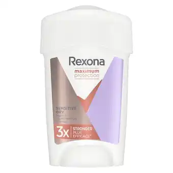 Kruidvat Rexona Women Maximum Protection Sensitive Dry Antitranspirant Stick aanbieding