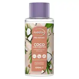 Kruidvat Andrélon Pro Nature Coco Curl Creation Shampoo aanbieding